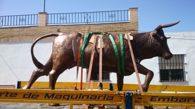 toro de bronce