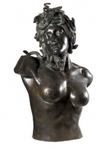 torso en bronce