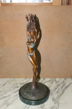 bailarina en bronce