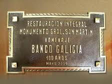 placas de bronce