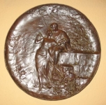 plato de bronce